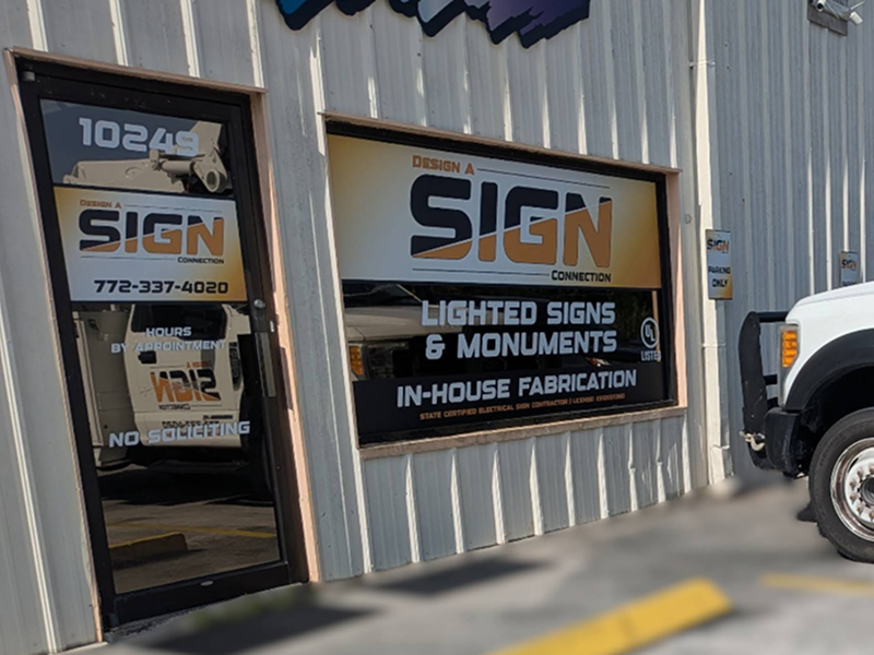 Design a Sign delivering custom commercial signage, professional installation, and creative branding solutions for local businesses.